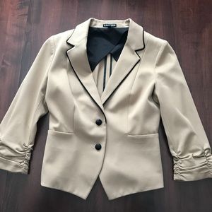 Tan express blazer, size 8